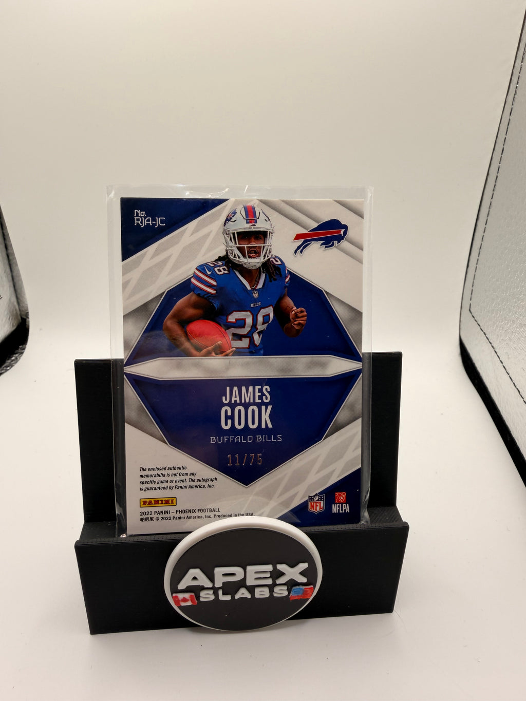 2022 Phoneix James cook rookie auto /75