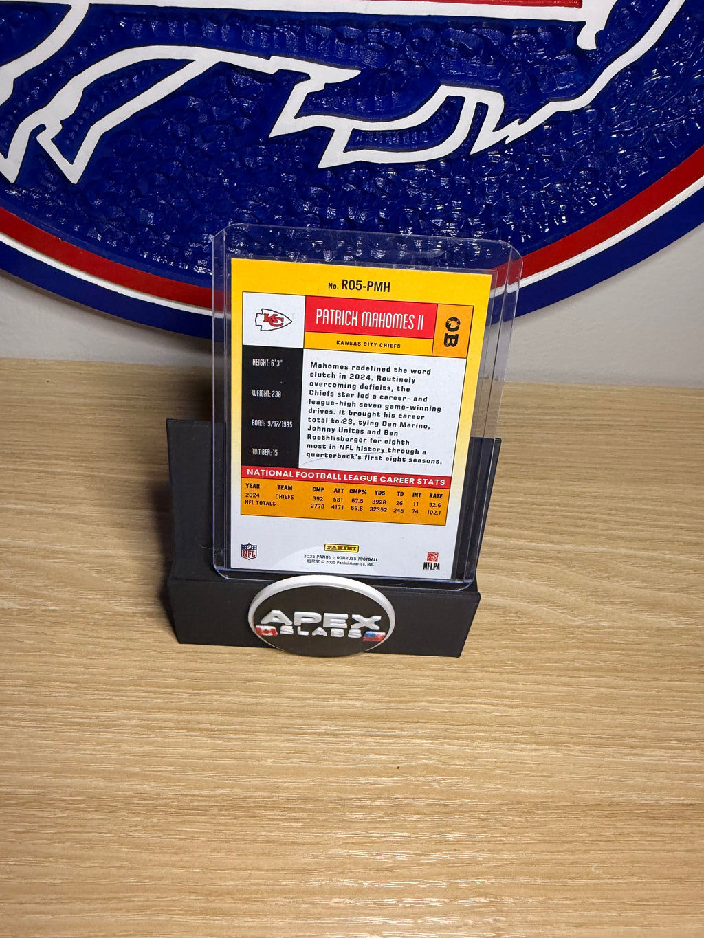 Patrick Mahomes II R05-PMH – 2025 Donruss Retro Series