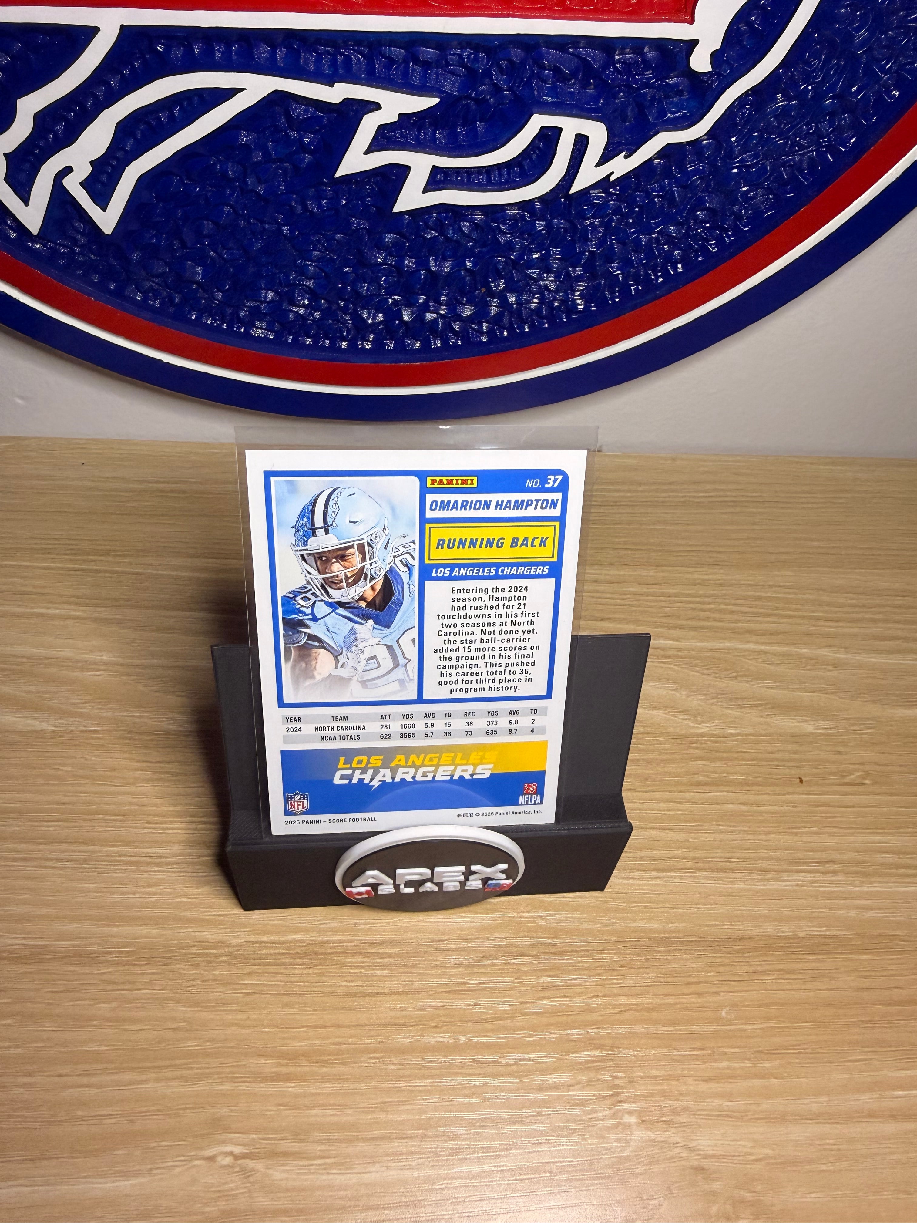 Omarion Hampton #37 – 2025 Score Football