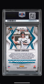 2025 Panini Phoenix Trevor Lawrence PSA 10 Auto /10 Gold