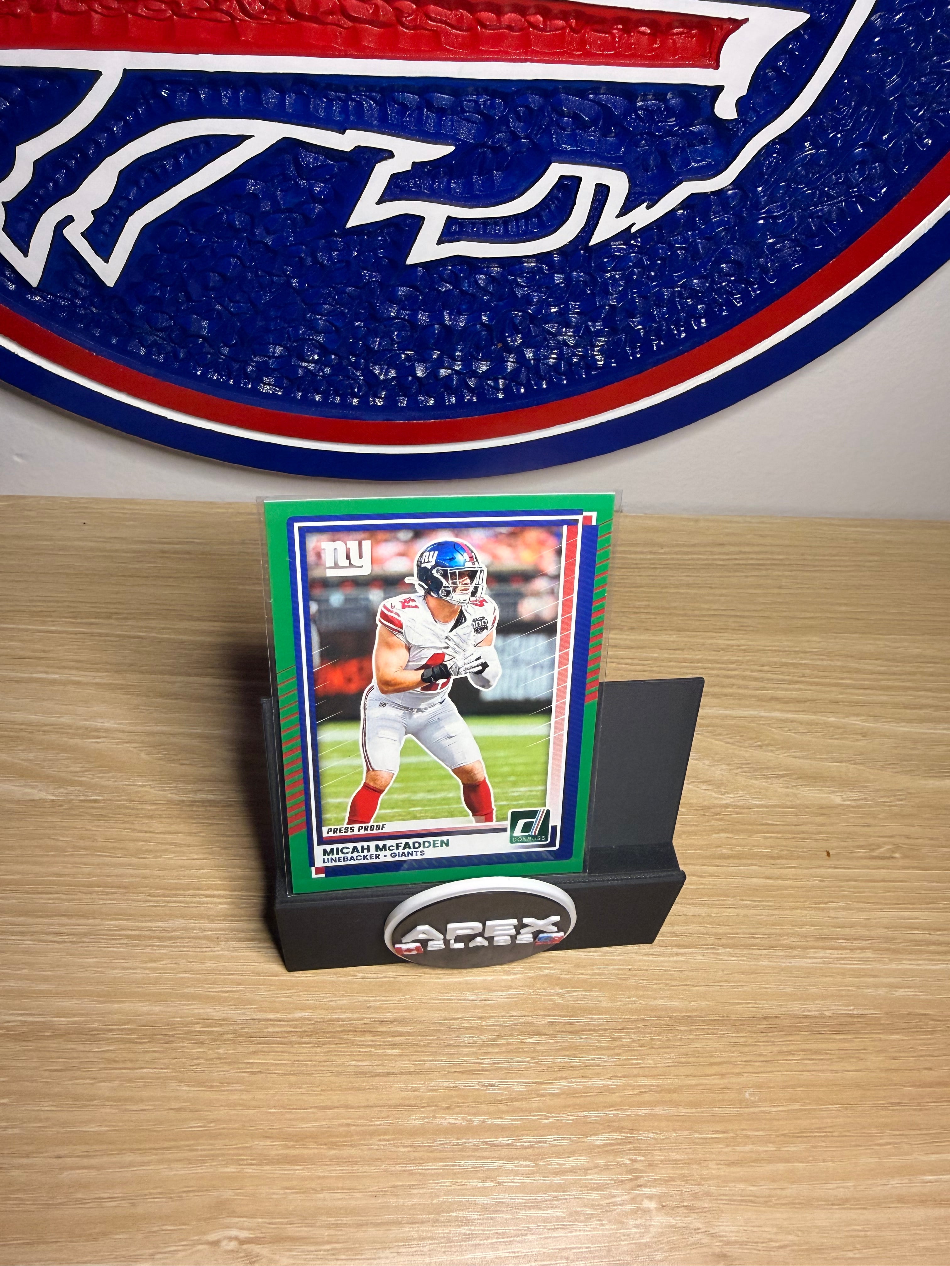 Micah McFadden #55 – 2025 Donruss Football