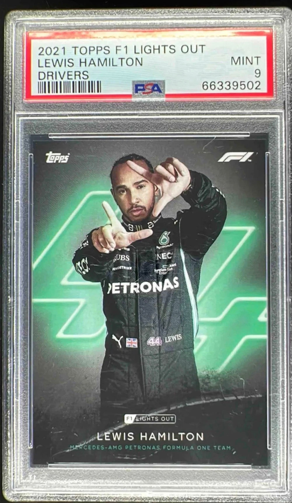 Lewis Hamilton PSA 9