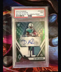 Devon Achane RC 2023 Panini Phoenix RPA Dual Patch Auto /25 PSA 9 Green