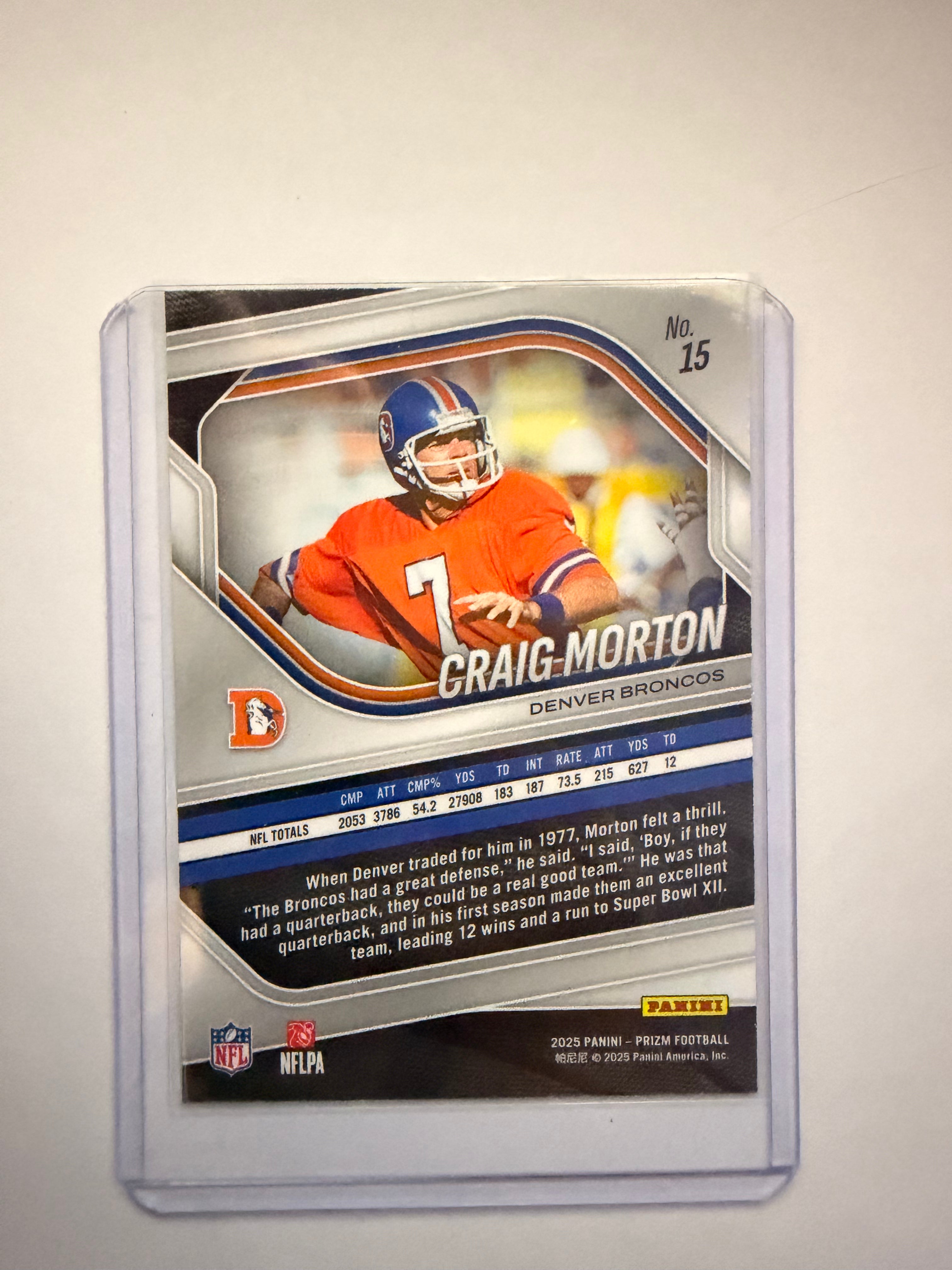 Nacua and Morton 2025 panini base
