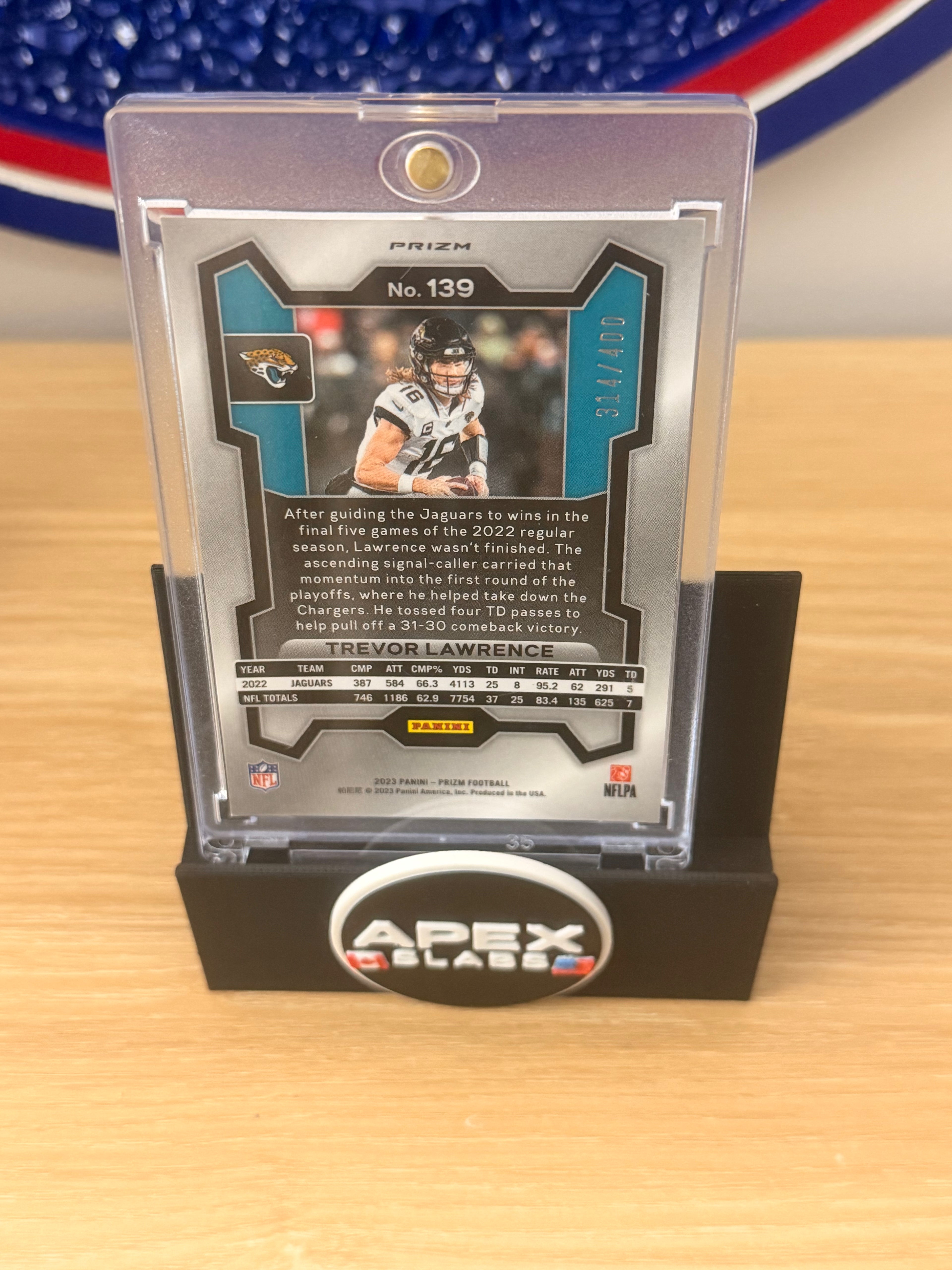 Trevor Lawrence Prizm /400