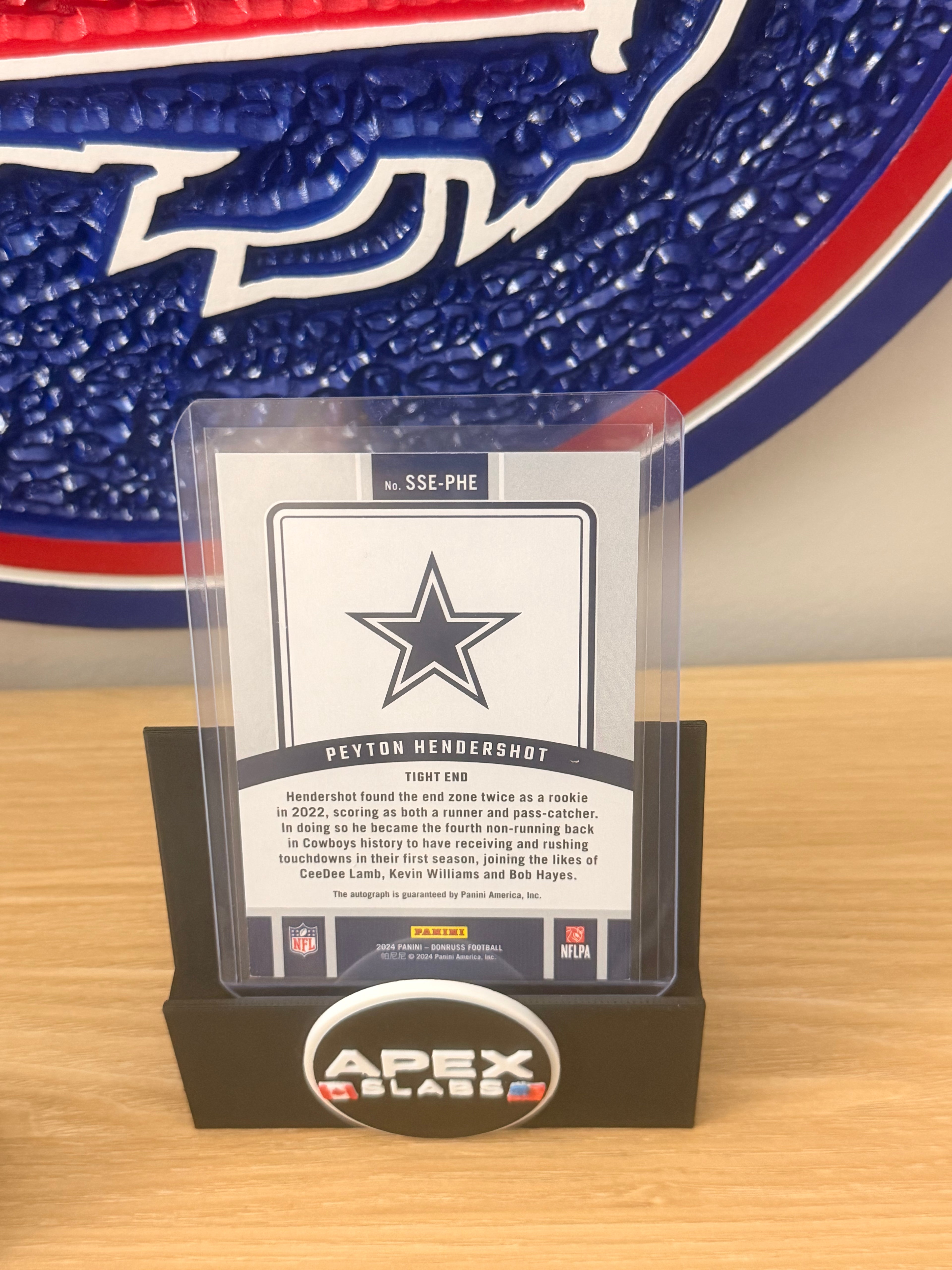 Peyton Hendershot Auto (Cowboys) SSE-PHE