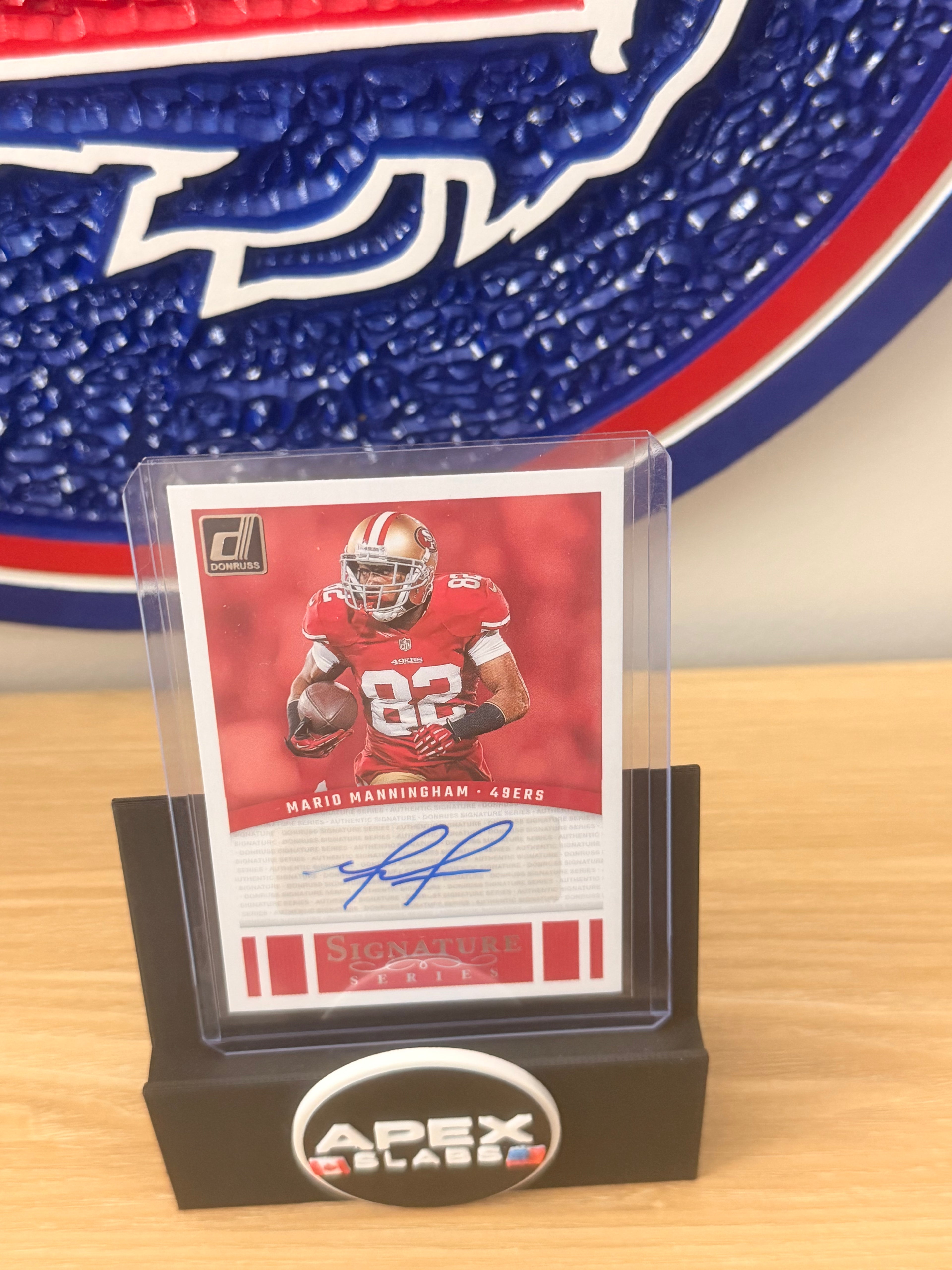 Mario Manningham Auto (49ers) SSE-MMA