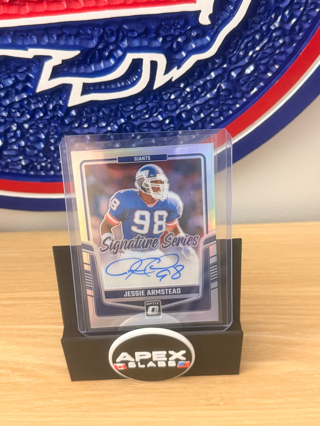 Jessie Armstead Optic Signature Series Auto (Giants) #SSH-JAD
