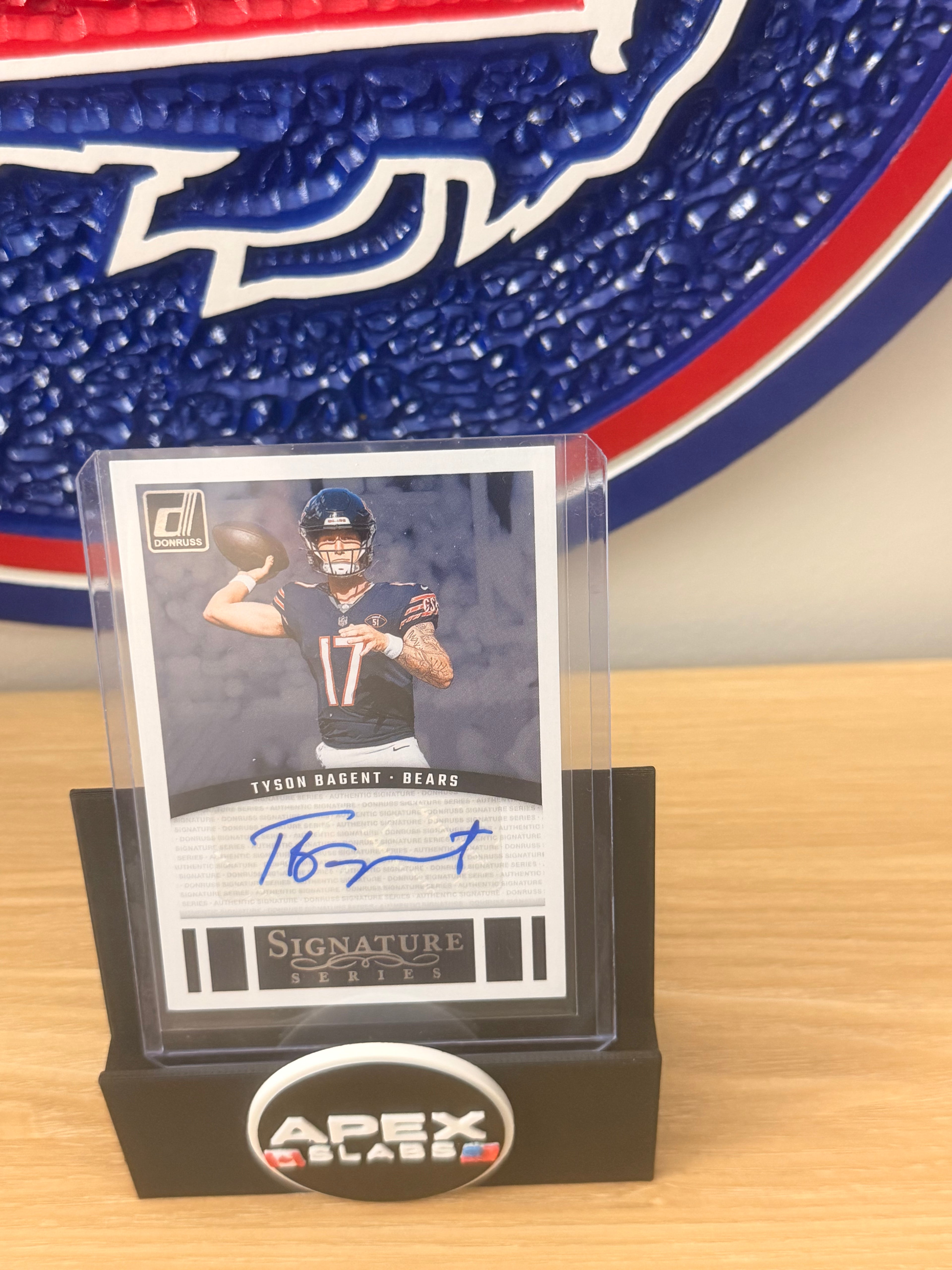Tyson Bagent Signature Series Auto (Bears) #SSE-TBA
