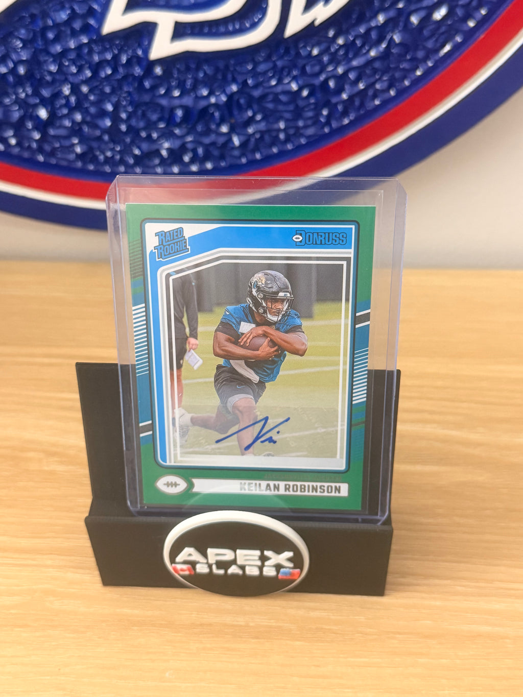 Keilan Robinson Rated Rookie Auto (Jaguars) #385