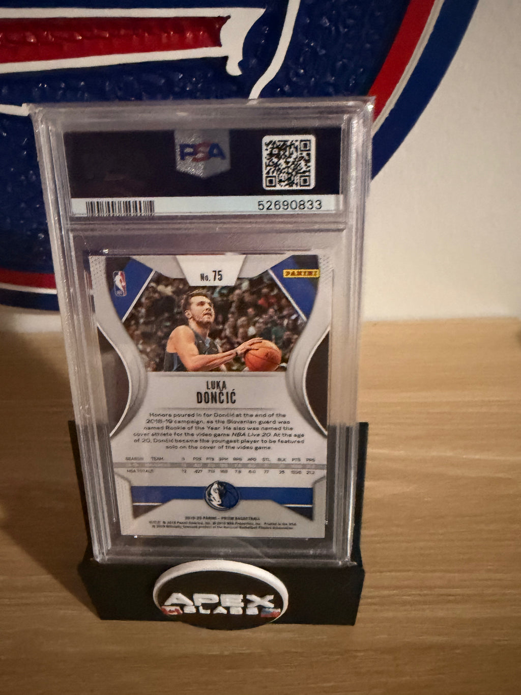 2019 Panini Prizm LUKA DONCIC PSA 10