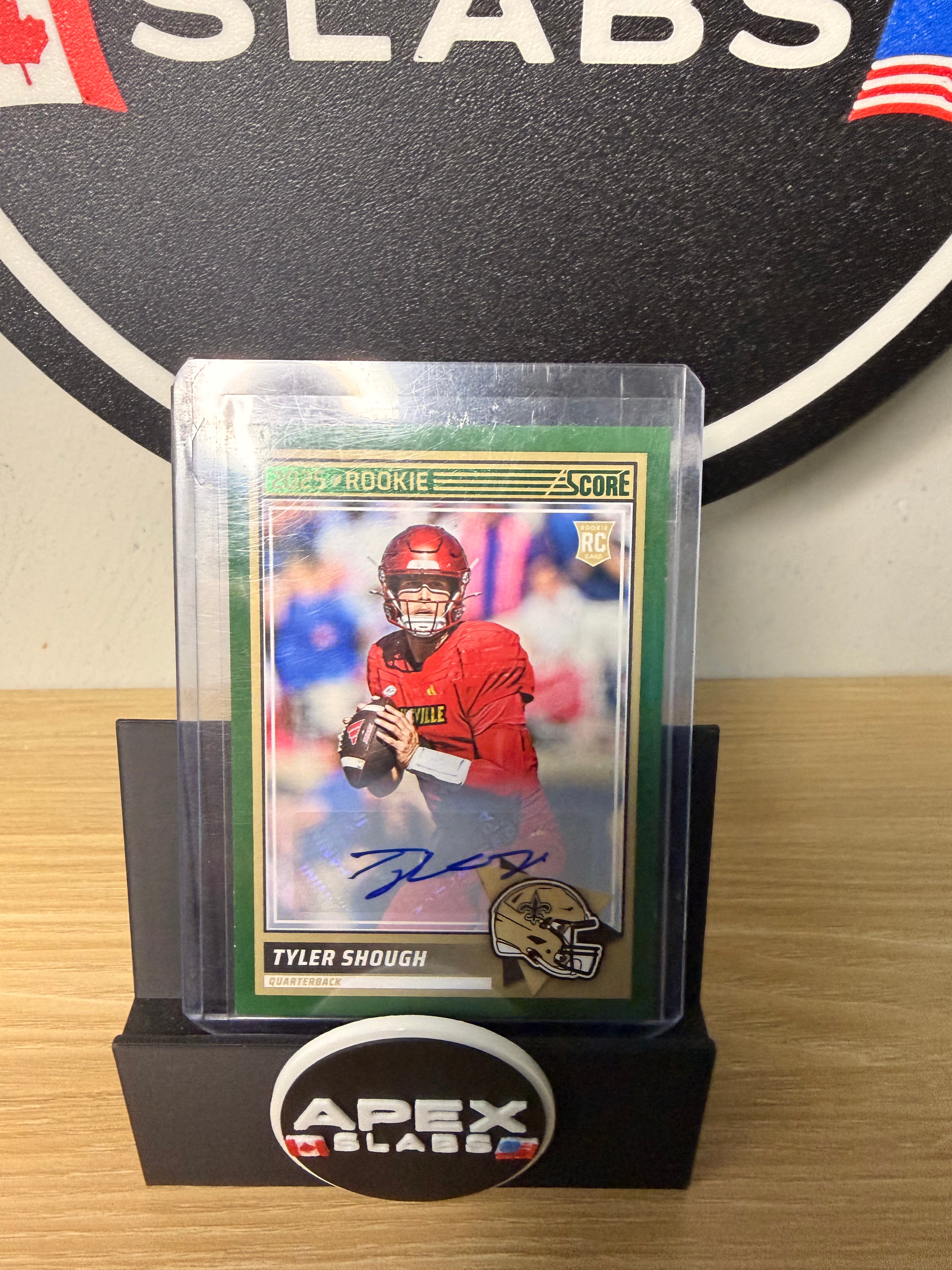 2025 Score Tyler shough #71 auto