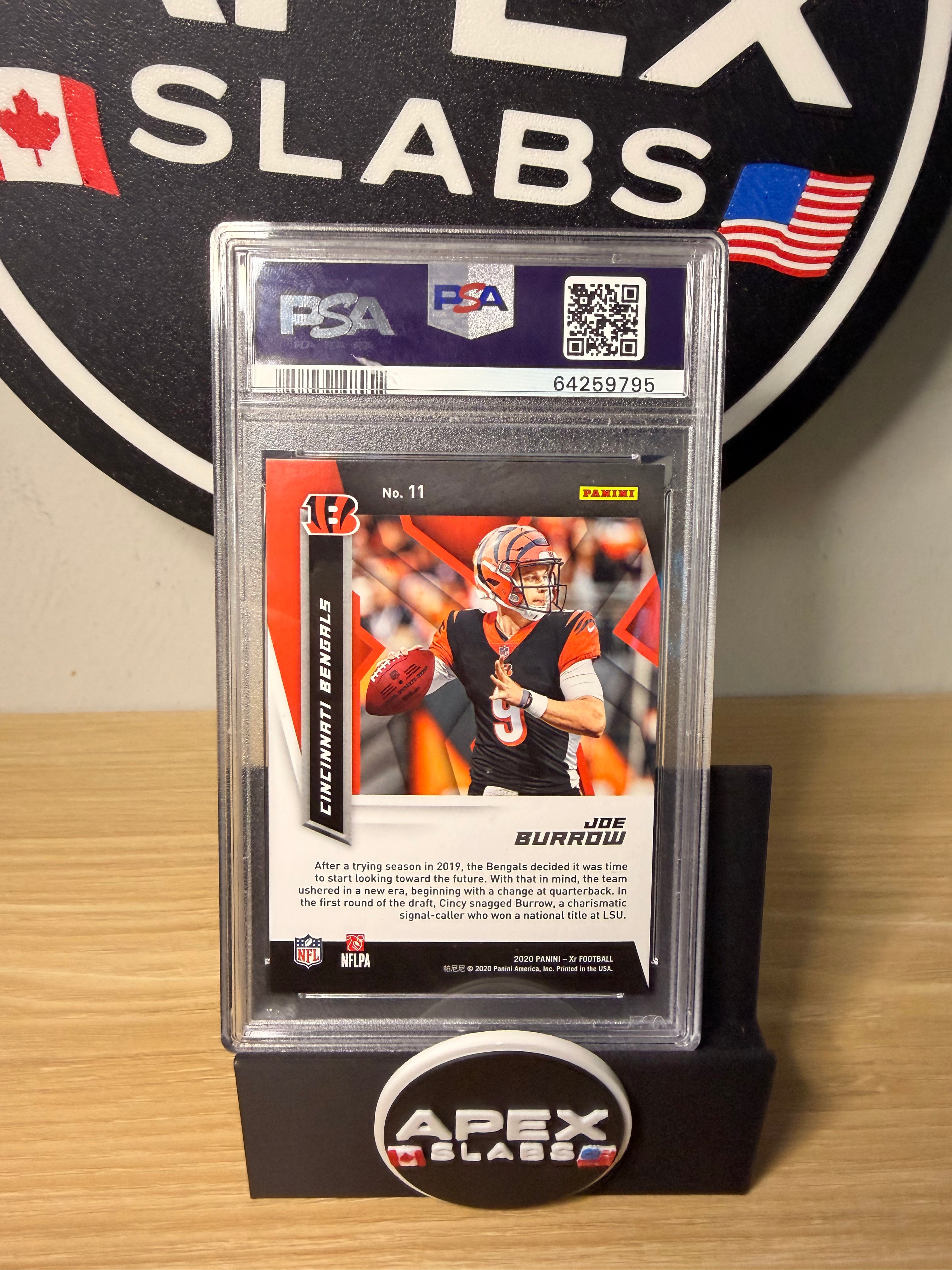 2020 Panini Xr X-Factor Joe Burrow #11 /99