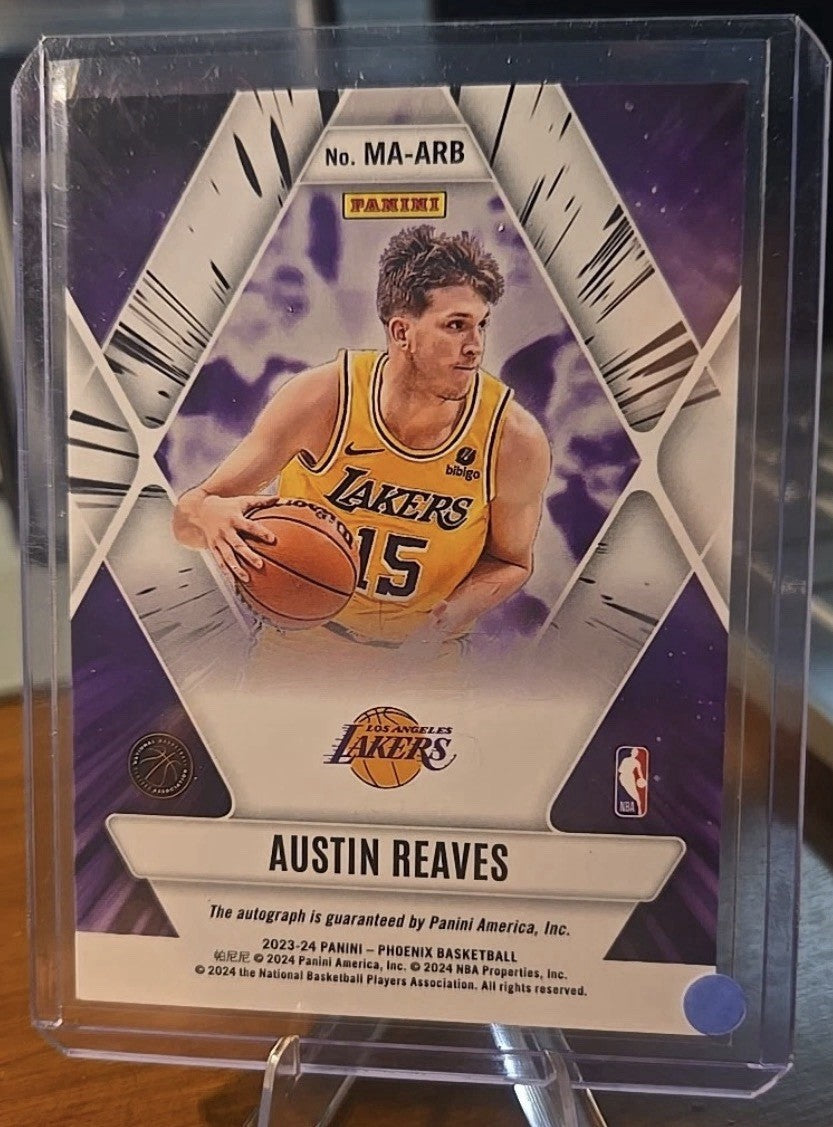 2023-24 Panini Phoenix - Mythical Autographs Austin Reaves #MA-ARB /99 (AU)
